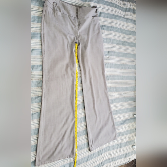 The Limited Cassidy Fit Grey Flare Pants - Picture 6 of 15